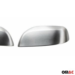 Lexus Land Cruiser Prado 150 Mirror Cover - Omac - S.Steel - Brushed Silver Lexus Land Cruiser Prado 150 Mirror Cover - Omac - S.Steel - Brushed Silver